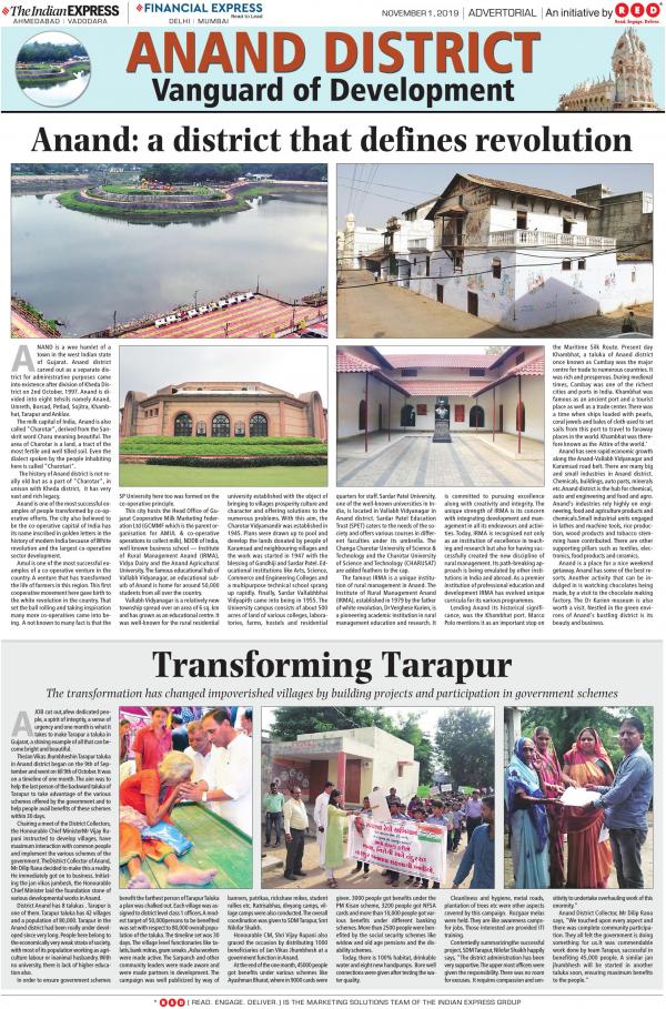 Anand District Report