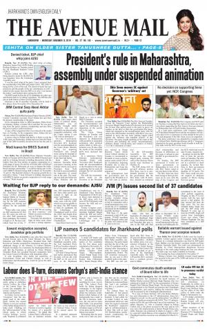 The Avenue Mail, November 13th, 2019