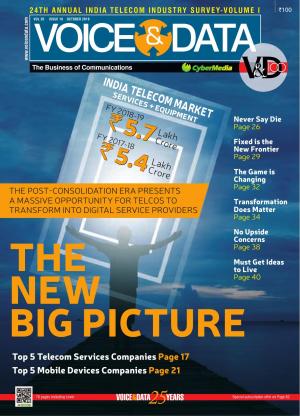 Voice&Data; -100, Annual issue,October, 2019