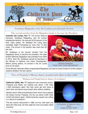 The Children's Post, 18th November 2019