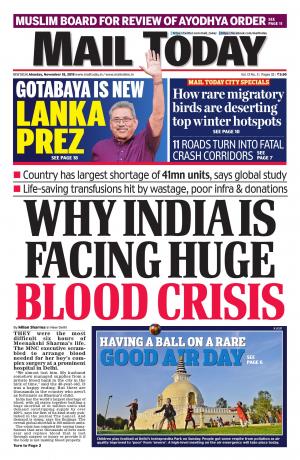 Mail Today, November 18, 2019