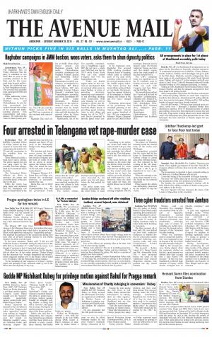 The Avenue Mail, November 30th, 2019