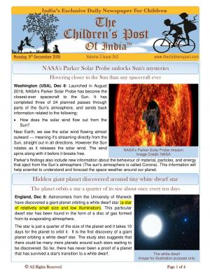 The Children's Post, 9th December 2019