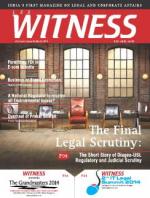 Lex WITNESS - India's First Magazine on Legal & Corporate Affairs