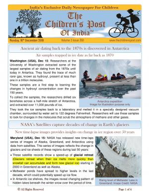 The Children's Post, 16th December 2019