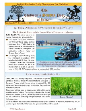 The Children's Post - 22nd December 2019