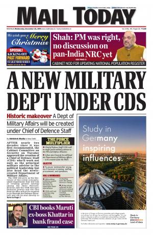Mail Today, December 25, 2019