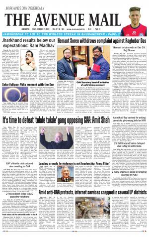 The Avenue Mail, December 27th, 2019