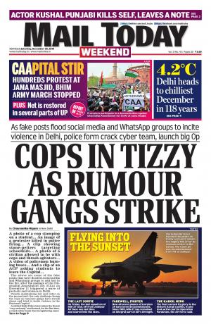 Mail Today, December 28, 2019