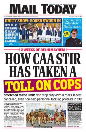 Mail Today, December 30, 2019