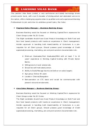 Notification for Business Banking Group