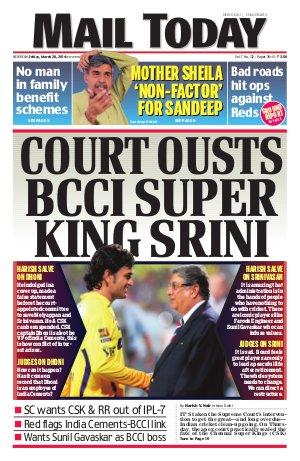 Mail Today, March 28 , 2014