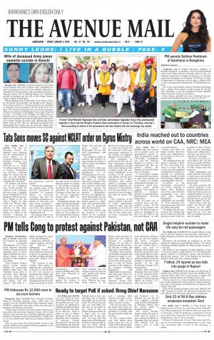 The Avenue Mail, January 3rd, 2020