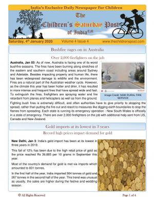 The Children's Post,4th January, 2020