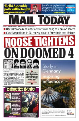 Mail Today, 8 January, 2020