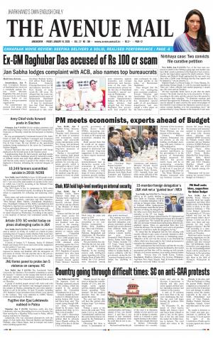 The Avenue Mail, January 10th, 2020