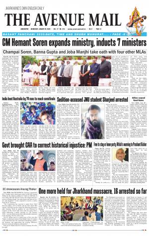 The Avenue Mail, January 29th, 2020