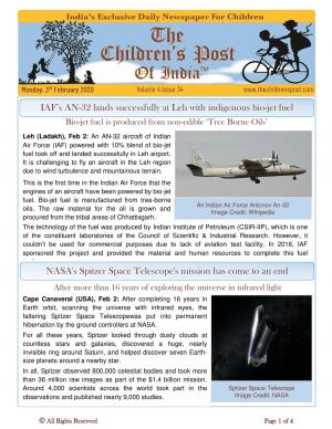 The Children's Post, 3rd February 2020