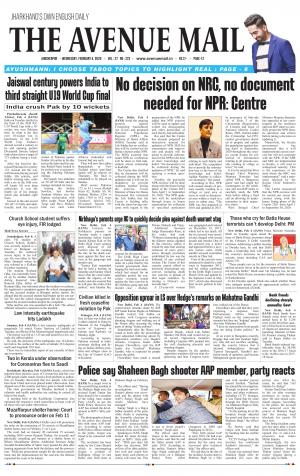 The Avenue Mail, February 5th, 2020