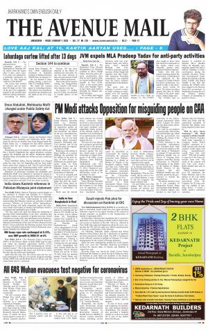 The Avenue Mail, February 7th, 2020