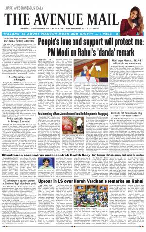 The Avenue Mail, February 8th, 2020