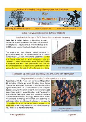 The Children's Post, 8th February 2020