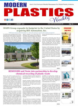 Modern Plastics Weekly January 24 | 2020