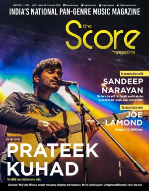 February 2020 issue featuring Prateek Kuhad on the cover