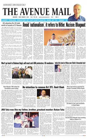 The Avenue Mail, February 21st, 2020