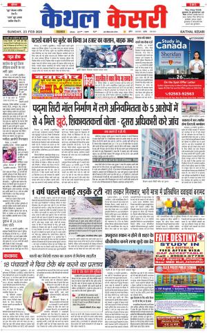 Punjab kesari / Haryana kaithal kesari