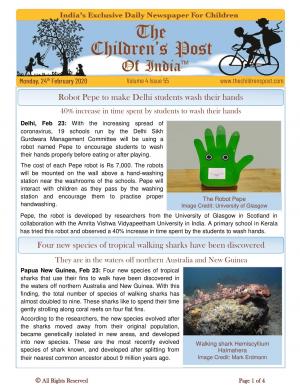 The Children's Post, 24th February 2020