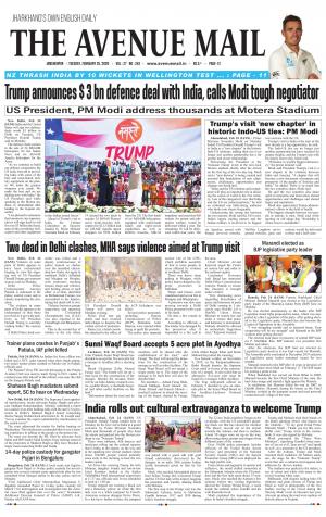 The Avenue Mail, February 25th, 2020