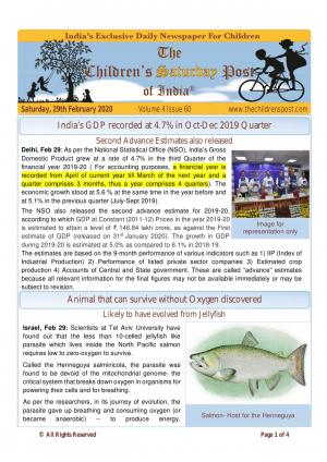 The Children's Post, 29th February, 2020