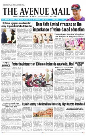 The Avenue Mail, March 1st, 2020