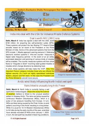 The Children's Post, 7th March 2020