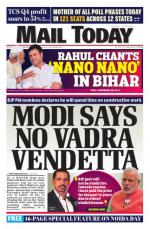 Mail Today, April 17 , 2014