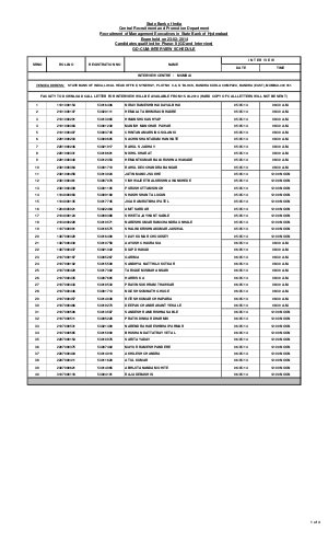 SBI Released Interview Schedule for Recruitment to the Post of Management Executive Interview Schedule