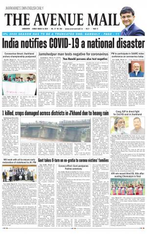 The Avenue Mail, March 15th, 2020