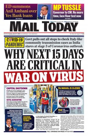 Mail Today issue March 17, 2020