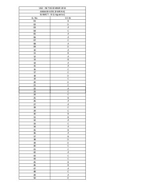 Answer Keys of UGC NET Exams-December 2013 SC 31 Linguistics Paper-III