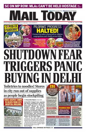 Mail Today issue March 19, 2020