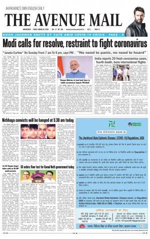 The Avenue Mail, March 20th, 2020