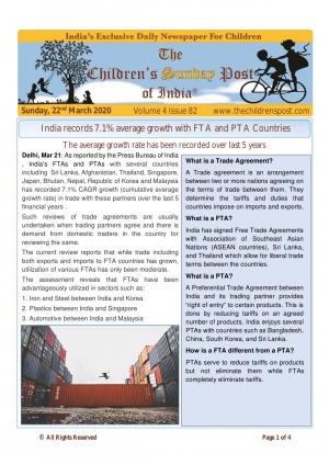 The Childrens Post, 22nd March 2020