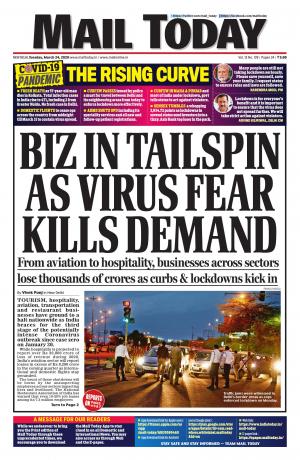 Mail Today, March 24, 2020