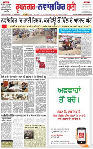  Roopnagar- Shaheed Bhagat Singh Nagar Bani