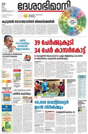 Thiruvananthapuram 28th, March 2020