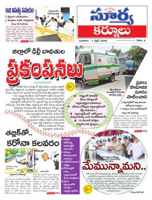 Wednesday 01 April, 2020