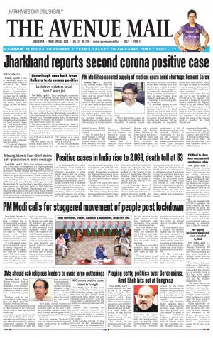 The Avenue Mail, April 3rd, 2020