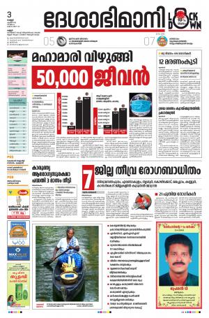 3rd April 2020, Kannur