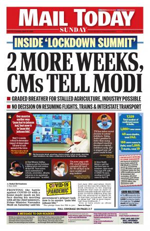 Mail Today, April 12, 2020